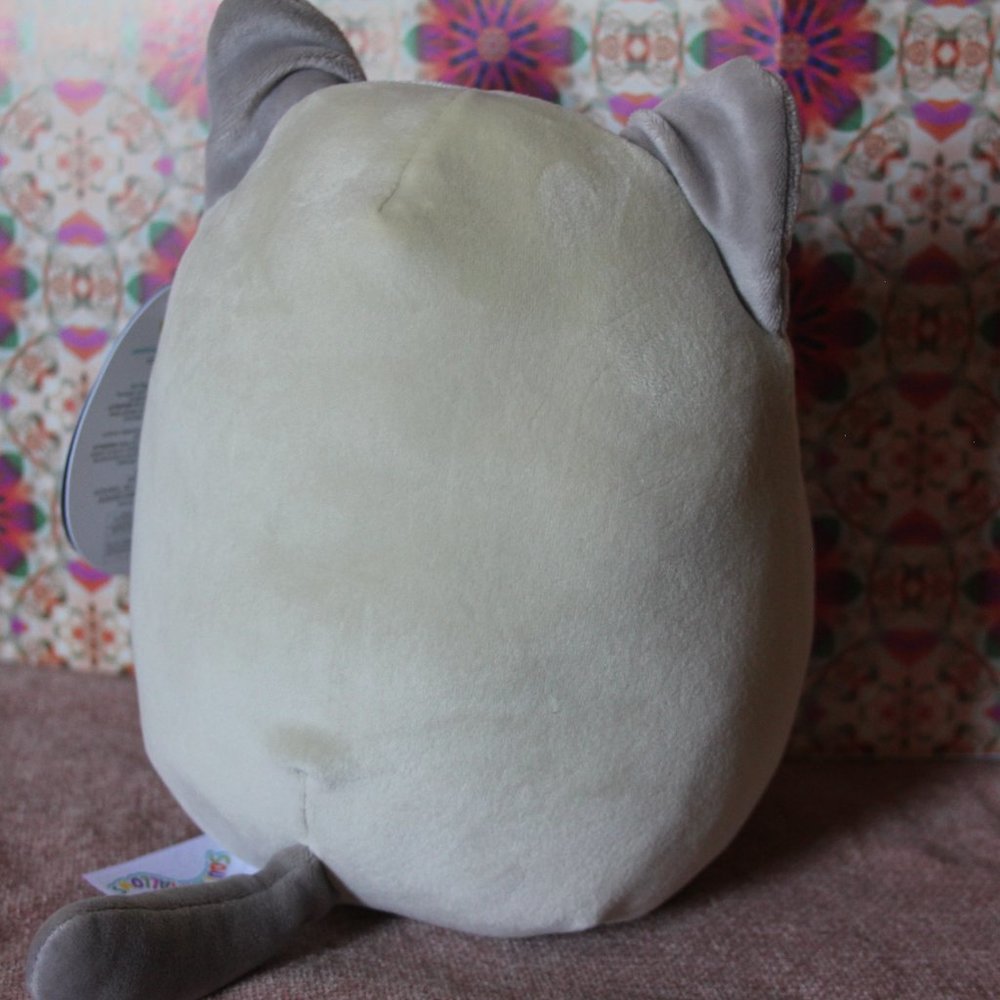 NWOT 7” Felton the Grey Siamese Cat Squishmallow - Picture 6 of 9